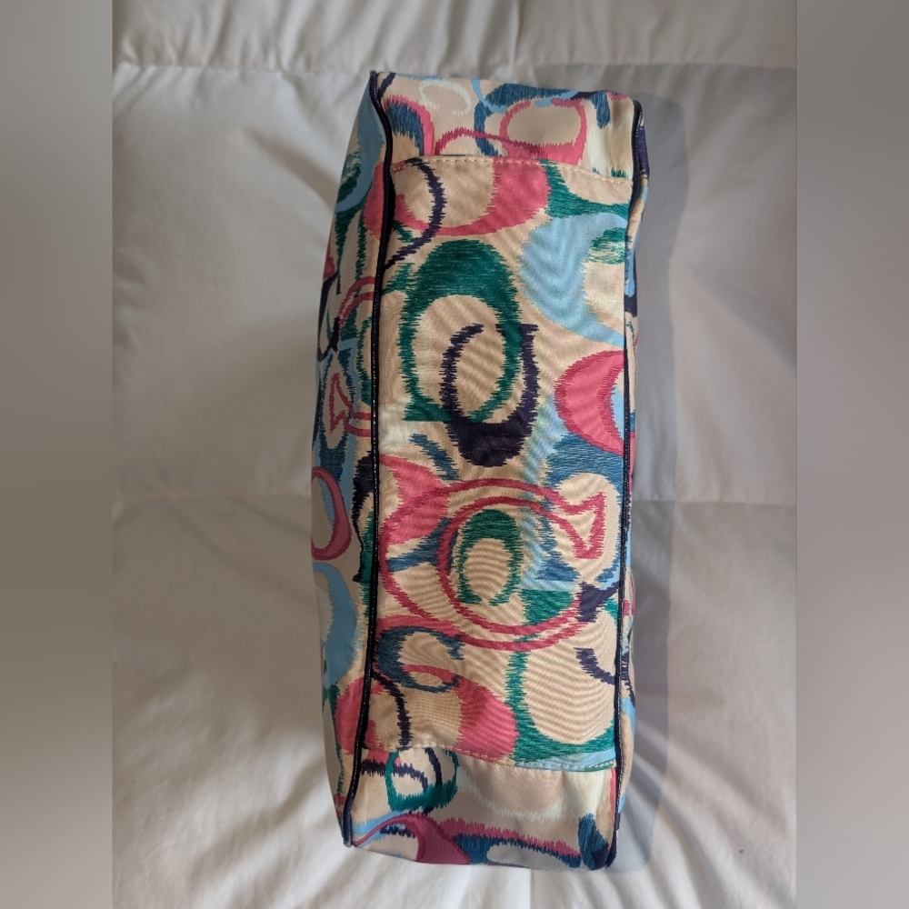Coach Ikat Scribble Multicolor Hobo Bag - Picture 4 of 11